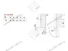 H502A/1410 Стеклопетля Boyard 0 мм (чашка 26 мм) + планка Н=0 <300> превью 3