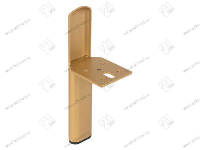 Опора декоративная Н130/211мм, золото матовое 1