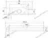 P701ZN.0 Полкодержатель скрытого крепления цинк <150> превью 2