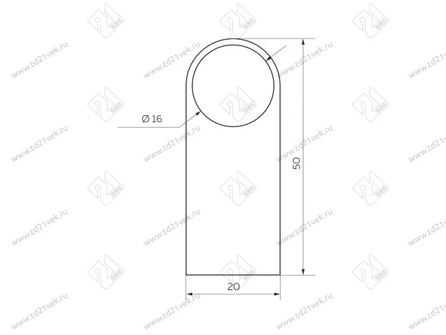 Держатель рейлинга модерн бронза 3