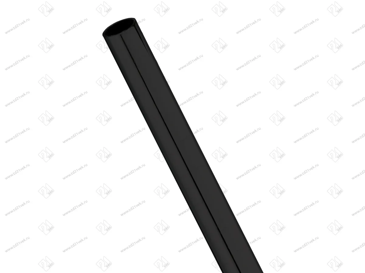 TUBE-16-600 BL Труба диаметр 16 мм, Д16 Ш16 В600, черный матовый <25> 1
