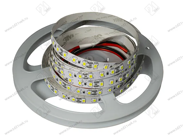 04.800.00.166 (149) Лента G2(X2), 2835 IP20, 120LED/м, 4100K, 12В, 9,6Вт/м, 1100Лм/м, CRI>80, 8мм х 5м 1