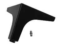 Опора декоративная H100мм, черный матовый, NO301-100