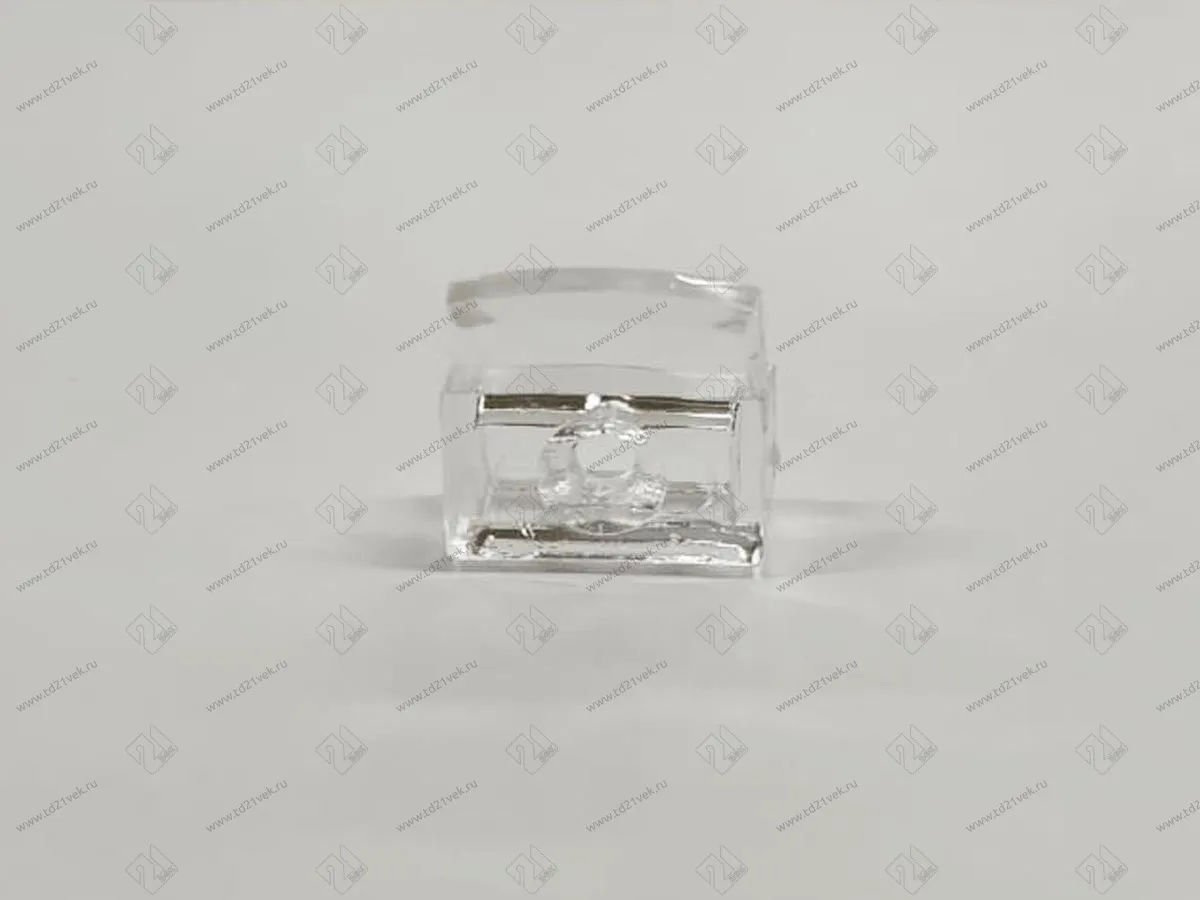 Стеклодержатель №2 (Кляймер) для стекла-4мм (прозрачный) 1 уп = 1000 шт <1/20> 2