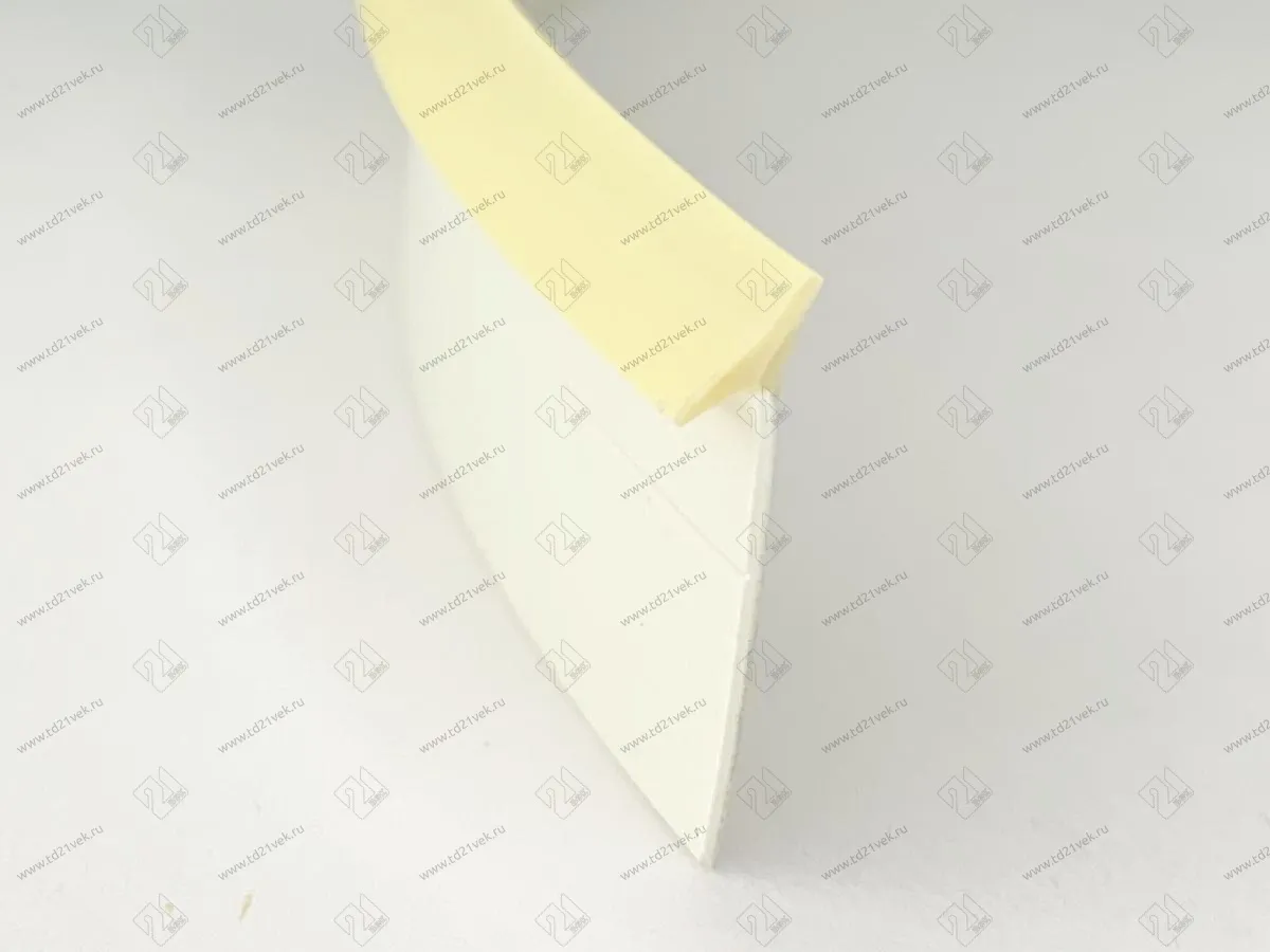 Уплотнительный гибкий плинтус для столешницы Аврора 7мм, 1 бобина 5м, бежевый 1