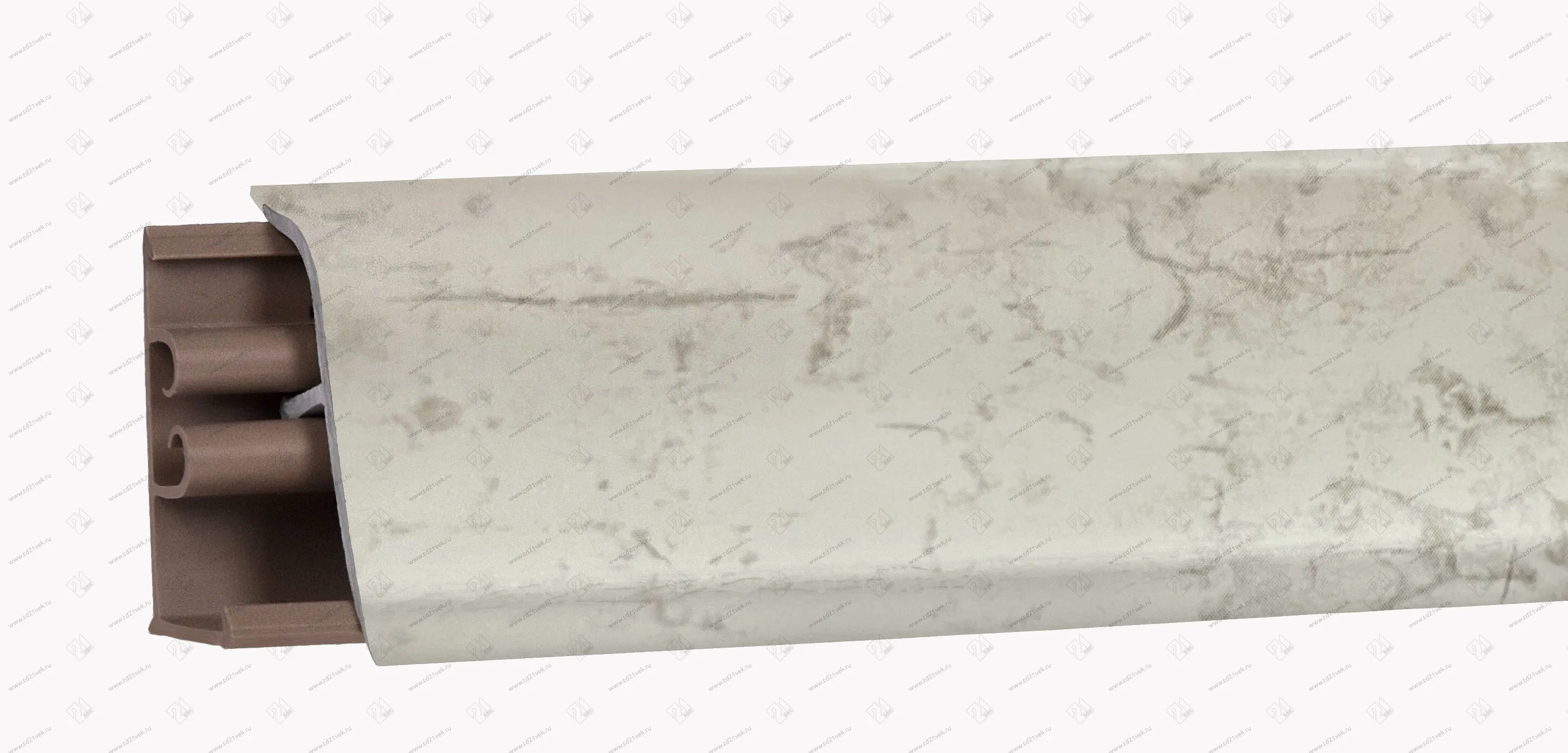 Плинтус для столешниц "капри светлый"  3,0 м ПВХ LB-381-6198 (№ 6084 (387)) <1/20> 1