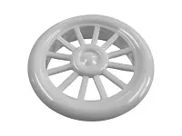 Вентиляционная решетка d40/46, h12 мм, белая