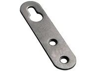 Подвес прямой 5.1-А СТ.142 (65х15) (2 шурупа прорезь сверху) П/142, цинк  <3000>