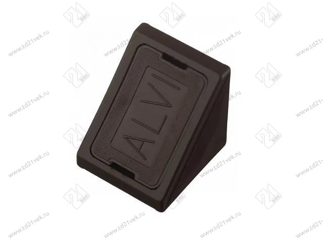 Уголок пластиковый №09 без крышки+крышка (А)(шоколадный) 100/1500 1