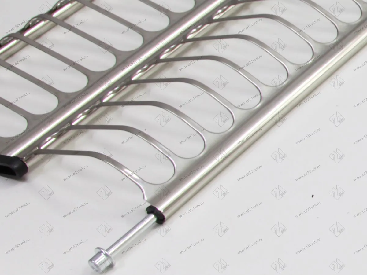 Сушилка для посуды 500мм двухуровневая, с поддоном, нержавеющая сталь (комплект посудосушителей), 1 индивидуальная упаковка 3