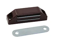 Магнитная защелка большая коричневая