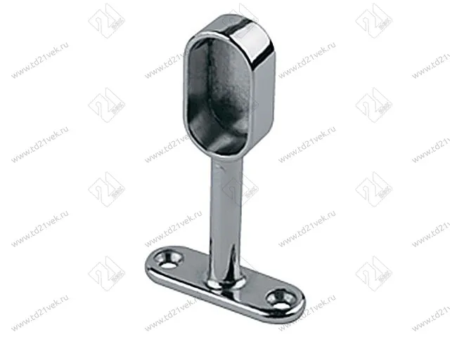 Штангодержатель дистанционный закрытый овальный ОСКАР 221-06 (хром)<50/600> 1