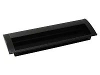 Ручка-раковина 160мм (L173мм) черный матовый, AL04