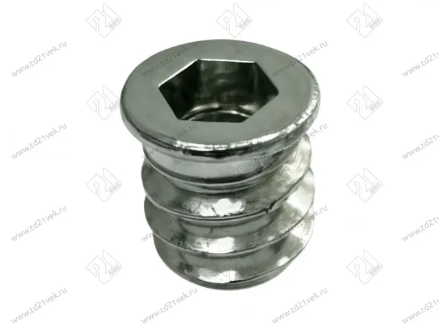 Футорка металлическая D13, М8хL14 мм, цинк 1