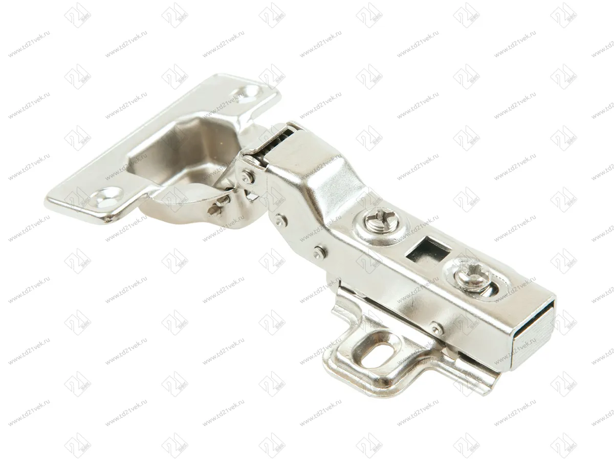 M350-Half Петля четырехшарнирная clip-on с доводчиком, 105гр, полунакладная  <100> 1