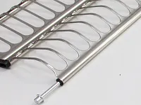 Сушилка для посуды 700мм двухуровневая, с поддоном, нержавеющая сталь (комплект посудосушителей), 1 индивидуальная упаковка