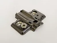 10263771(Y) MASTER BLACK Ответная планка дист-7 мм, (с 3D регул.) (черный) <200>