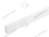 Профиль-ручка 960мм (L1000мм) белый матовый превью 2