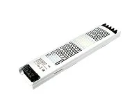 06.800.01.372 (367) Блок питания стаб. напр. для LED, плоский  220VAC/12VDC, (max 100Вт), IP20, с защитой от КЗ, алюминевый корпус белый, 273х53х22мм