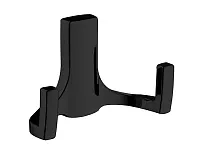 Мебельный крючок KERRON матовый черный KR 0330 BL