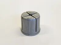 Втулка скрытого монтажа для трубы d25 пластиковая, серый <1000/3000>