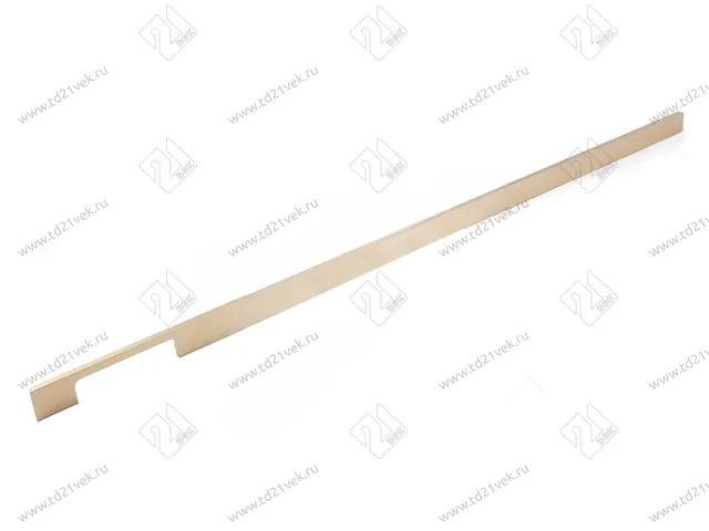 Профиль-ручка 960мм (L1000мм) золото матовое 2