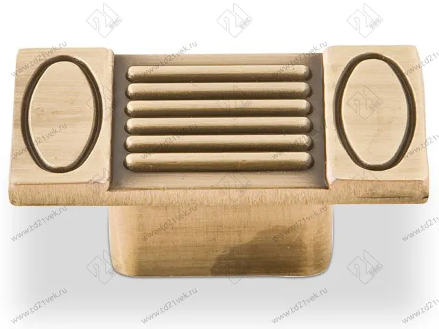 RK-17 BA Ручка-кнопка, бронза <100/500> 1