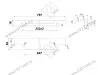 RT109SC.1/000/800 Ручка торцевая 704 мм матовый хром <20/30> превью 3