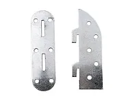 Стяжка кроватная, цинк правая <100>