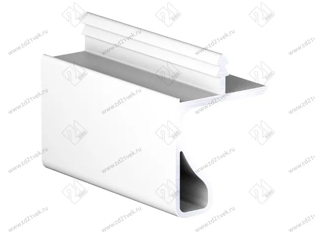 Ручка в верхнюю базу тип-3 L=4050 (4461) (белый глянец) <20> 1