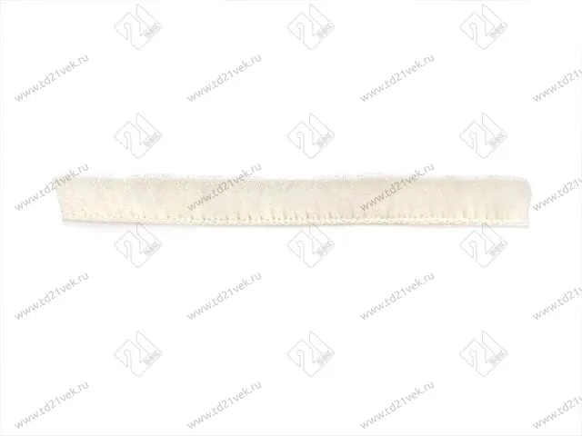 Уплотнитель щёточный ш7х в6мм 4Р MEPA (моноколор) (белый) <10м / бухта-150м> шлегель/ щетка самоклеящаяся/ буферная лента/ уплотнитель/ Schlegel 1