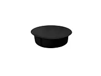 Заглушка для технологических отверстий, D10 мм, черная матовая