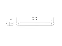 06.800.01.334 Блок питания стаб. напр. для LED лайтбокса /ПОД ЗАКАЗ/