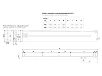 MB05401W/500 Металлобокс 500 мм, белый <10>