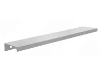Профиль-ручка торцевая 192мм (L220мм) алюминий матовый
