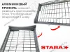 S-5171-A-16-1 Сушилка для посуды с поддоном, 450 мм, для 16 ДСП, Starax, 410х295-345 мм, антрацит (комплект посудосушителей) превью 10