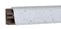 Плинтус для столешниц  "искра белая глянец" 3,0 м LB-381-6082  (№478/476) <1/20>
