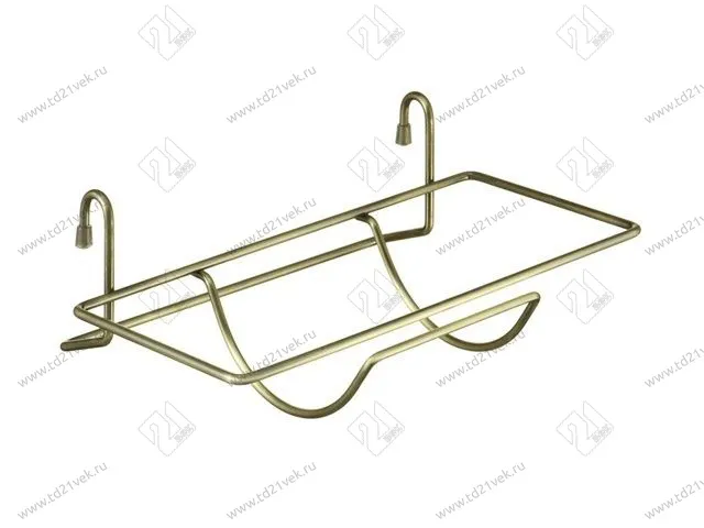 YJ-G217 AB Полка для бумаги (300х185х100) бронза<10> 1