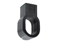 Серьга вешала, черный <10>