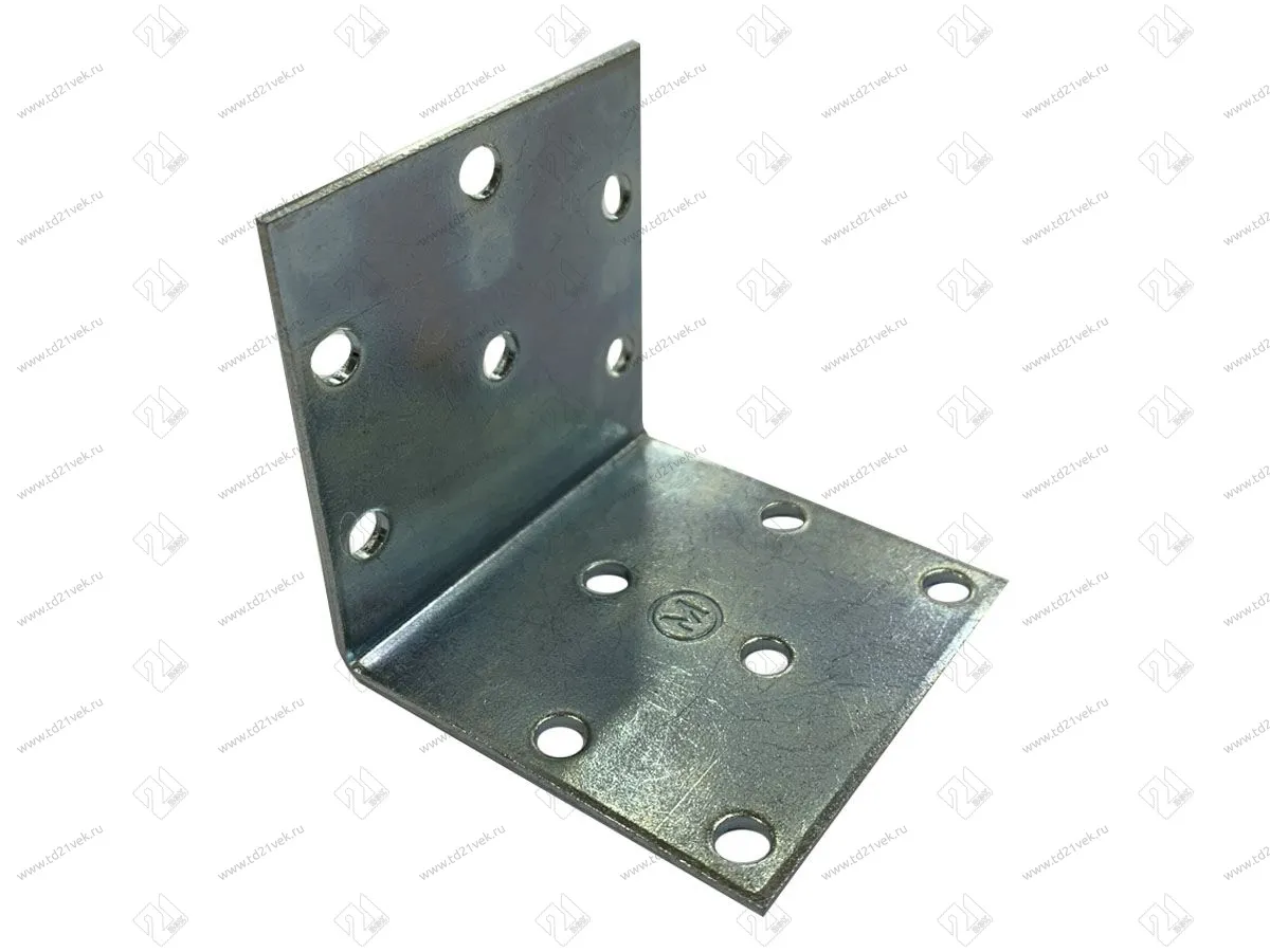 Уголок крепёжный 50*50*50*2.0, цинк <50/100> 1