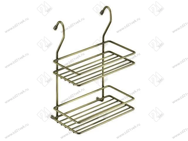 MX-066 AB Полка двухъярусная малая (200х110х280) бронза <8> 1
