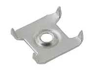 Скрепка 15х16х0,5мм, цинк <5000>