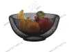 LB-9 Корзина для фруктов круглая, черный матовый  <4> превью 1