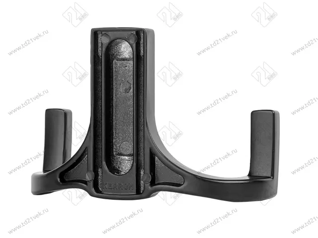 Мебельный крючок KERRON матовый черный KR 0330 BL 2