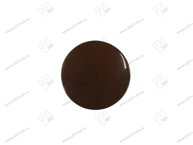 Заглушка эксцентрика, №8 темно- коричневая, 1 упак.=1000 шт. 1