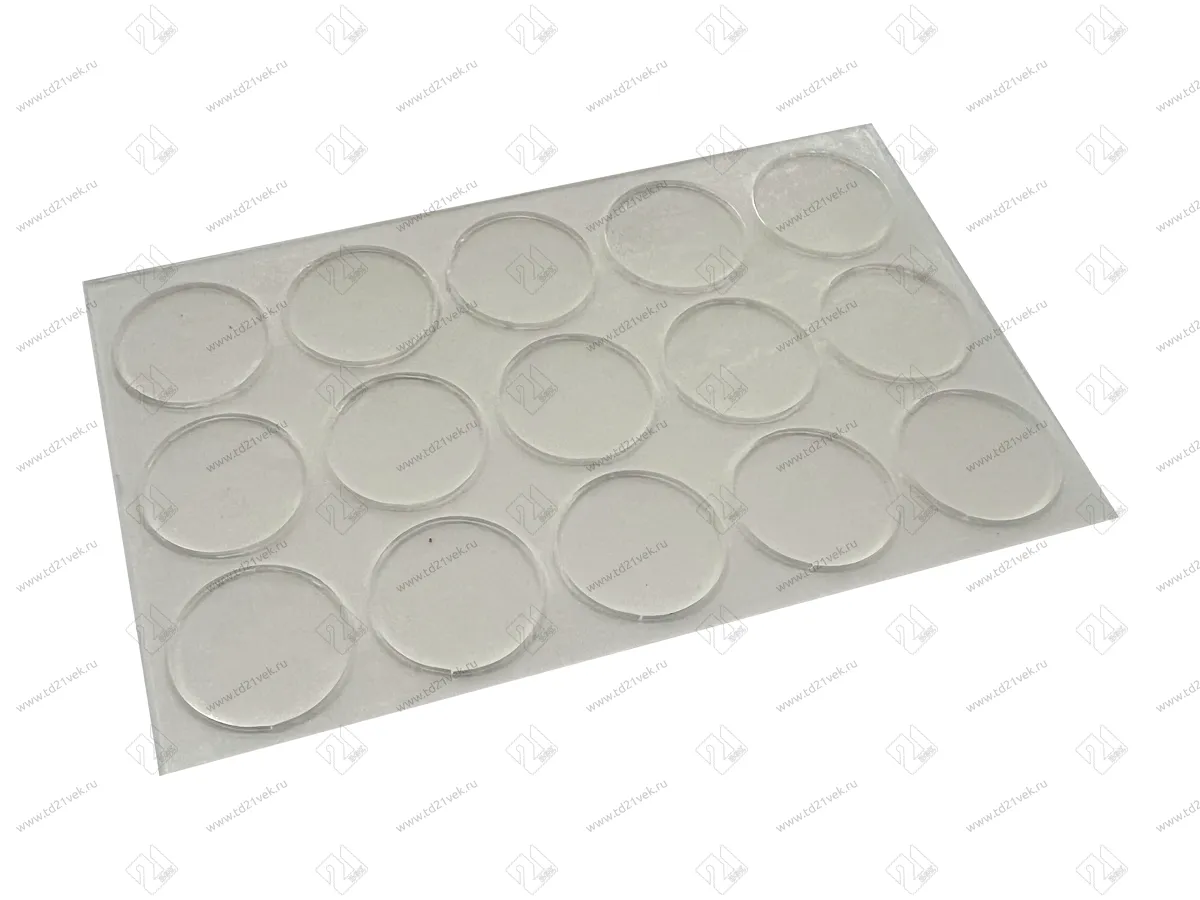 Подкладка стеклянного стола Pacific PC 2862 (22x2мм)    <15шт на листе/25> 2