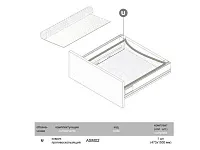 ASM02/GR Коврик противоскользящий 473х1500мм серый <6/30>