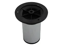 Опора мебельная регулируемая P0040-100 , H100 / d50 мм, хром