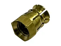 Футорка распорная металлическая, с шариком, D8, М6хL12 мм