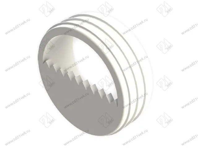 105-03-06-302 Подвес шкафа Mesan (врезной) d30*Г11,5мм белый <500/2000> 1
